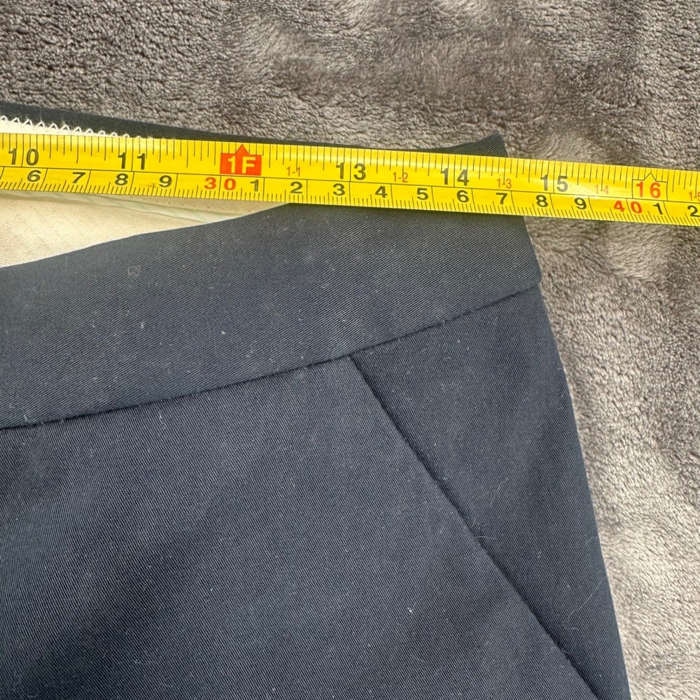 J.Crew Navy Blue City Fit Wide Leg Flare Trousers Pants 4T New 13775 - Picture 7 of 8